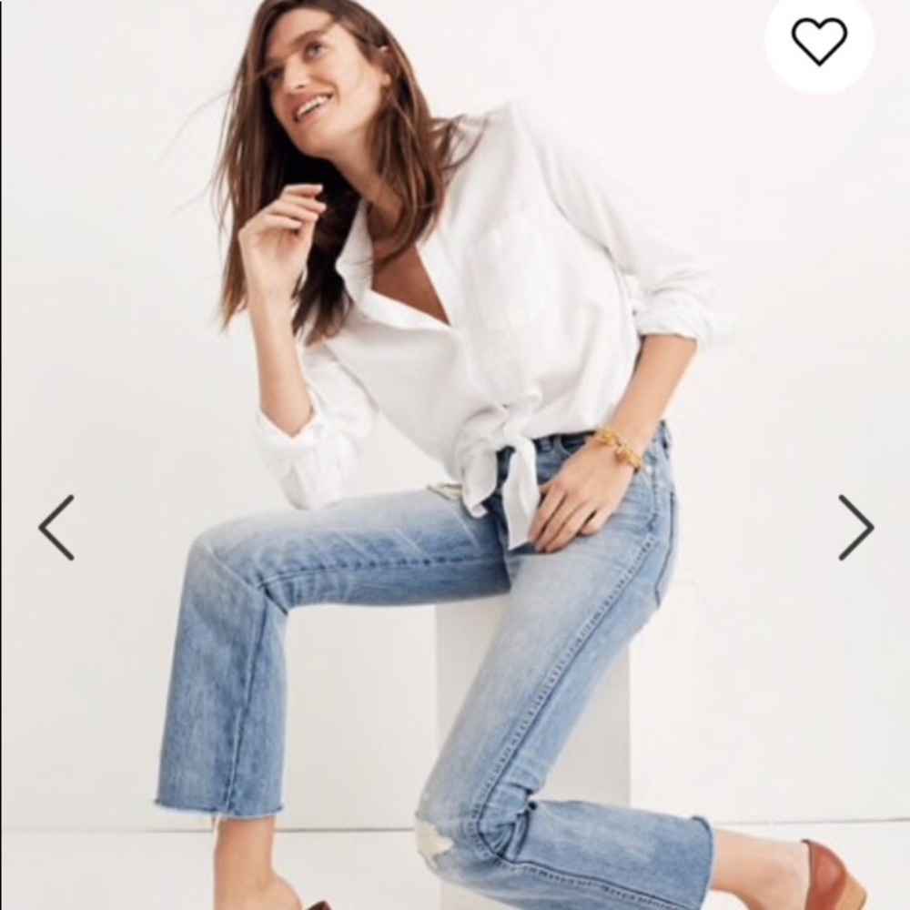 Madewell Rigid Demi-Boot Crop Rowes